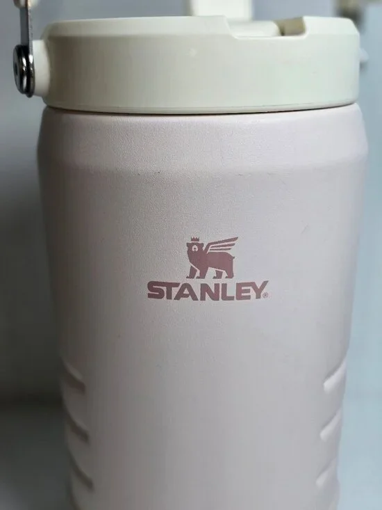 Stanley 40 Oz. Ice Flow Pink Stainless Tumbler, Vacuum Insulated Water Bottle - Picture 2 of 8